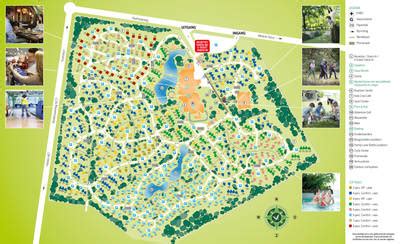 Plattegrond Center Parcs Limburgse Peel