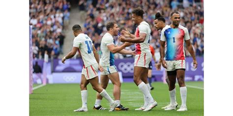 Paris 2024 Rugby à 7 des Bleus tout feu tout flamme et champions