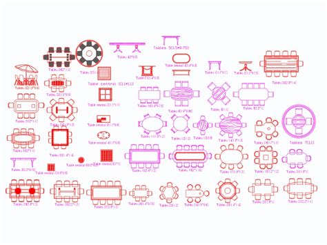 Mesas En Autocad Descargar Cad Gratis Kb Bibliocad