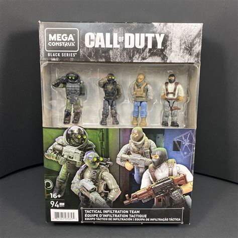 Mega Contrux Call Of Duty Black Series Tactical Infiltration Team New