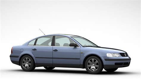 Volkswagen Passat B5 3d Model Turbosquid 2022065