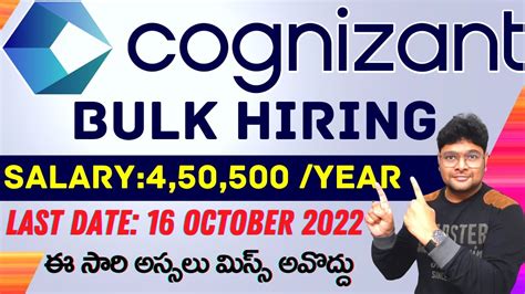 Cognizant Mega Recruitment Cognizant Work From Home Jobs Latest