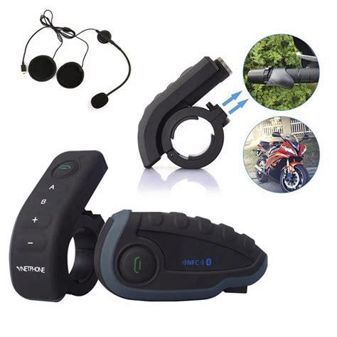 Nova 2 Pcs V8 Bt Headset Bluetooth Capacete Da Motocicleta Intercom