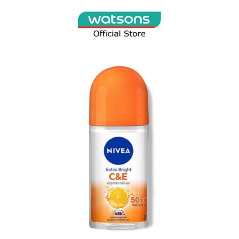 Nivea Extra Bright Cande Vitamin Roll On Deodorant Lasting Fragrance