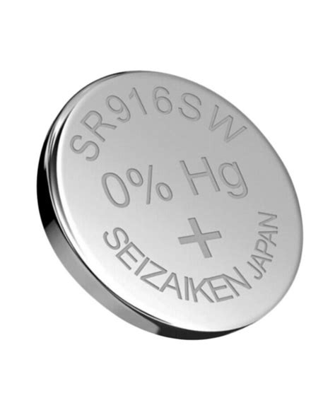Батарейка SEIZAIKEN (Seiko) SR 373 (916 SW), 1шт - купить с доставкой ...