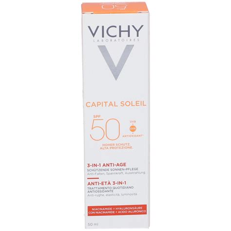 Vichy Capital Soleil Crema Vellutata Perfezionatrice 50 Spf Vichy