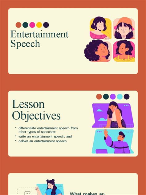 Entertainment Speech Group4 | PDF | Speech | Entertainment