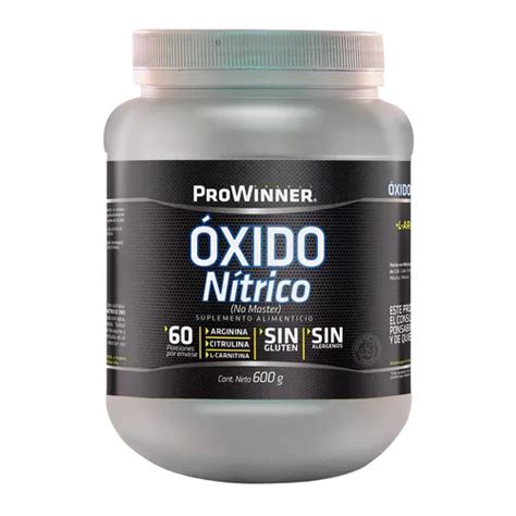 Oxido N Trico No Master Gr Prowinner Sabor Sin Sabor Meses