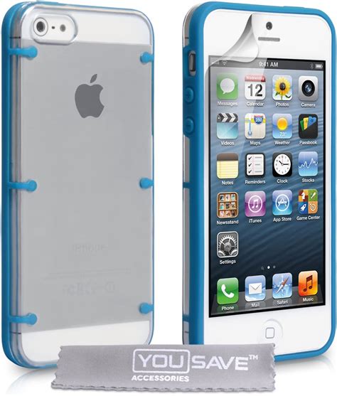 Yousave Accessories Ap Ga Z Custodia In Silicone Per Iphone S