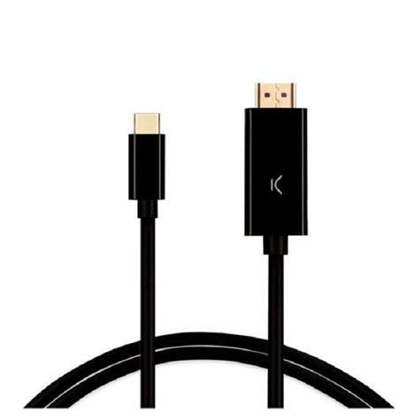 Cable Adaptateur Ksix Usb C Vers Hdmi M Noir Bxhdmi N Tunisie