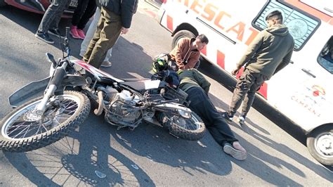 Campana Noticias Motociclista Hospitalizado Tras Un Choque En Berutti