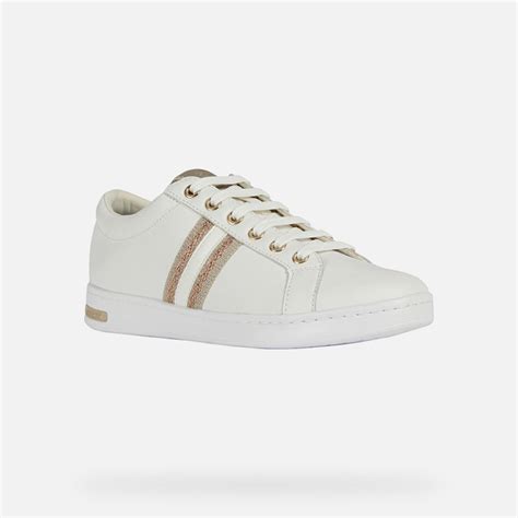 Geox JAYSEN Femme Sneakers Blanches Geox Online Store