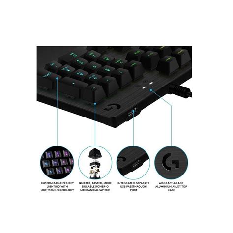 Logitech G513 CARBON LIGHTSYNC RGB Mechanical Gaming Keyboar