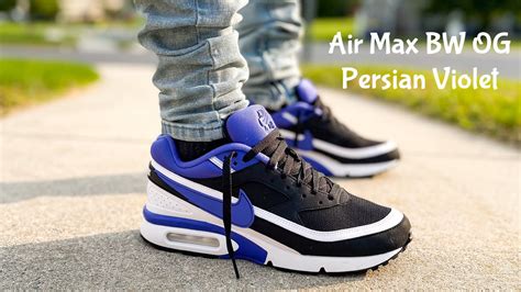 Air Max Bw Og Persian Violet Unboxing On Feet Youtube