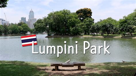 Walking In Lumpini Park Lumphini Park Bangkok Oasis In A Busy City