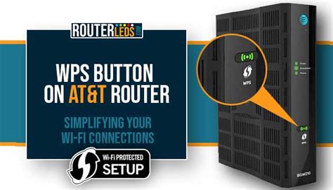 Wps Button On Atandt Router Simplifying Your Wi Fi Connections Routerleds