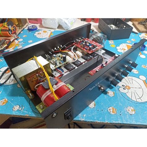 Jual Power Amplifier Rakitan 5A Karaoke Shopee Indonesia