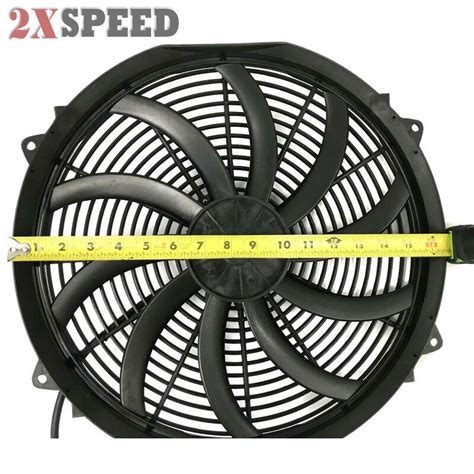 Hal Derale High Output Single Radiator Fan