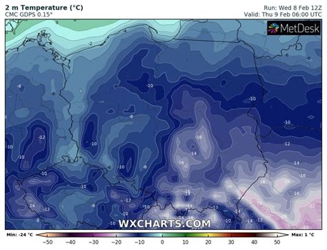 Silny Mr Z Uderzy Niespodziewanie Temperatura Spadnie Poni Ej C