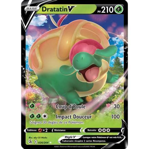 Dratatin V Pv Carte Ultra Rare P E Et Bouclier P