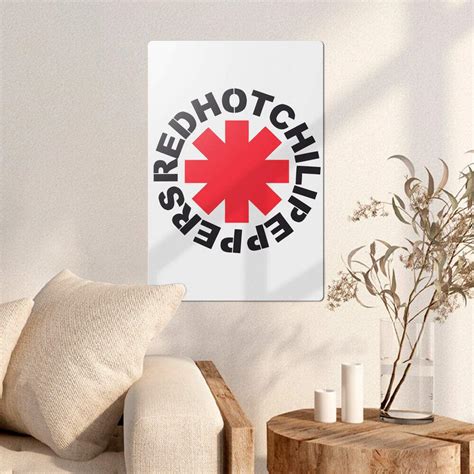Placa Decorativa Red Hot Chilli Peppers Decore Estilo