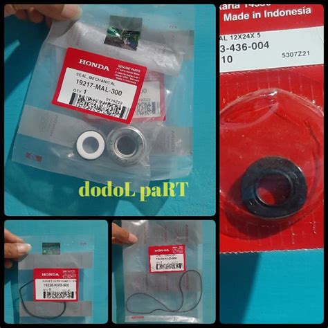 Jual Sil Sill Seal Oring Gasket Mechanical Water Pump Radiator Set