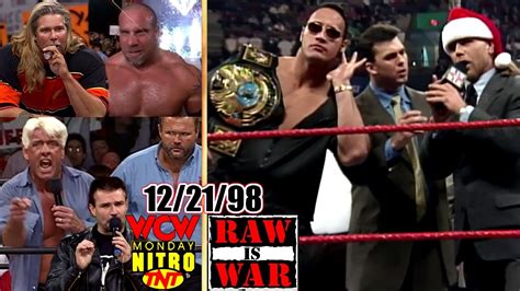 WWF RAW Vs WCW Nitro December 21 1998 Full Breakdown 6 Days To