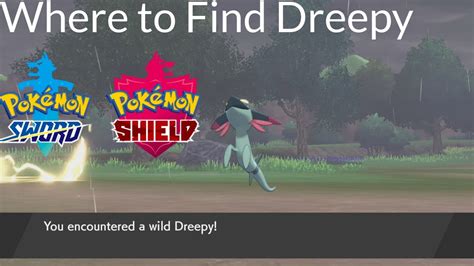 Pokemon Sword And Shield Where To Find Dreepy YouTube