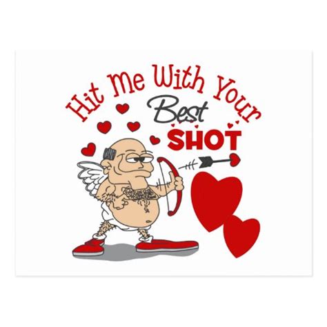 Funny Valentine's Day Gift Postcard | Zazzle