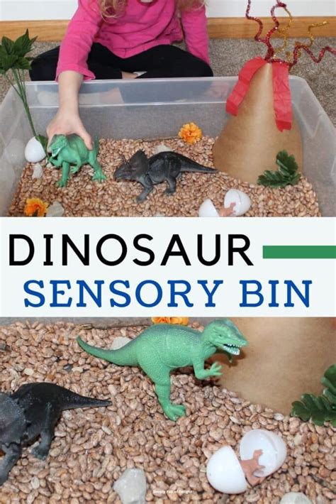 Incredible Dinosaur Sensory Bin For Preschool Simply Full Of Delight