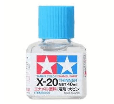 TAM 80030 Tamiya X 20 Enamel Thinner 40ml Max Trains