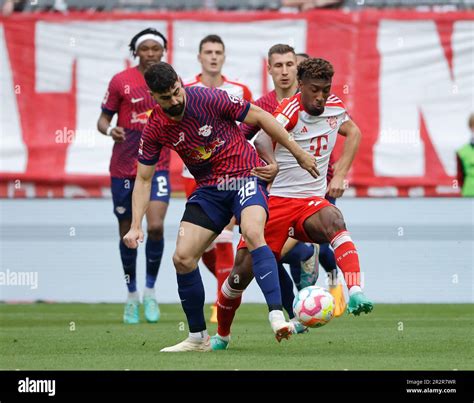 Munich Germany Th May Kingsley Coman Front R Of Bayern