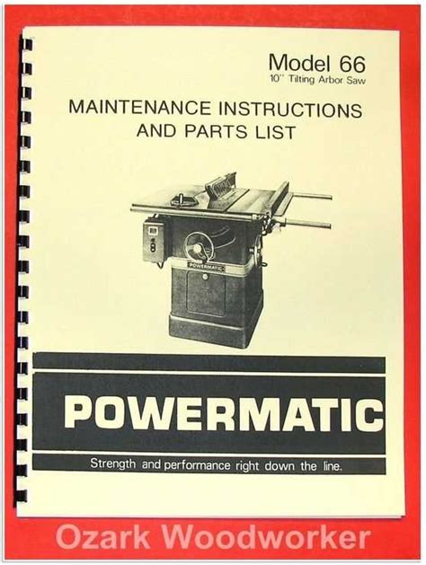 Understanding The Inner Workings Of Your Porter Cable Table Saw A Detailed Parts Diagram