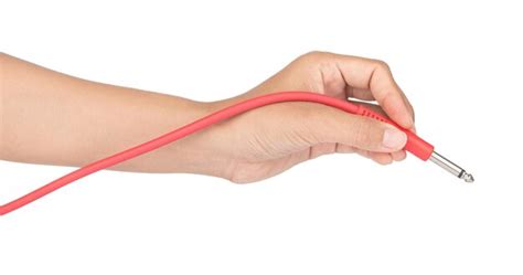 Premium Photo | Stereo xlr to jack audio cable isolated on white background