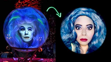 Disneys Madame Leota Cosplay Makeup Tutorial Haunted Mansion