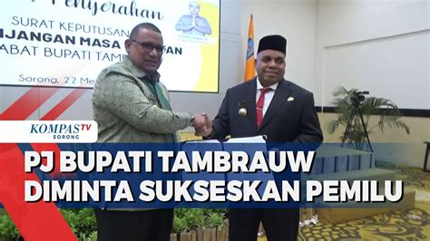 Gubernur Papua Barat Daya Minta Seluruh Kepala Daerah Sukseskan Pemilu