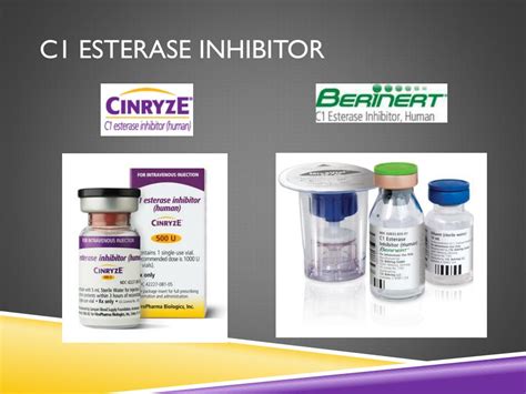 Ppt C Esterase Inhibitor Human Powerpoint Presentation Free