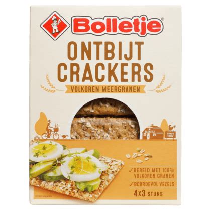 Bolletje Ontbijtcrackers Volkoren Meergranen Doos Gram Crackers