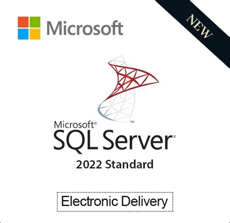 Sql Server 2022 Standard With 5 User Cals License