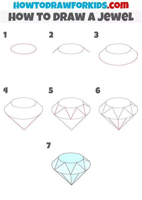 How to Draw a Jewel | Jewel drawing, Doodle art designs, Easy drawings