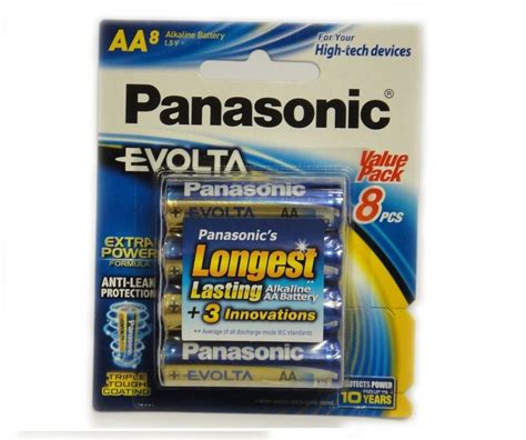 Panasonic Evolta Aa Alkaline Battery Pack Of 2 Artofit