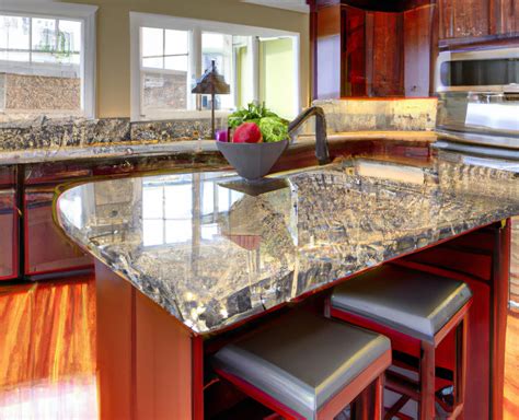 Granite Top Kitchen Island With Seating Images, Where to Buy?