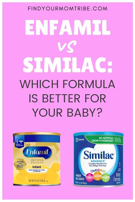 Enfamil Vs Similac Which Formula Is Better For Your Baby Artofit