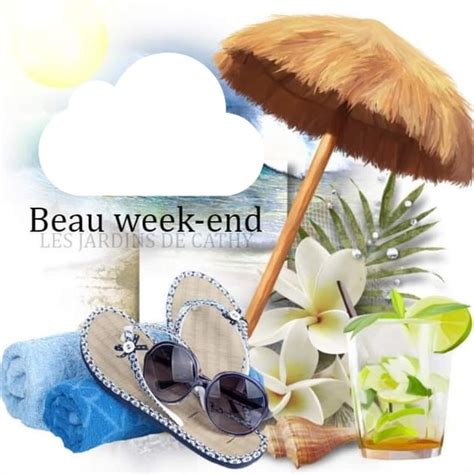 Bon Weekend Fotomontage Pixiz