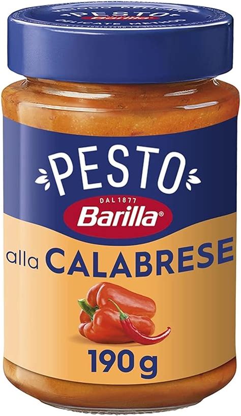 Barilla Pesto Alla Calabrese Sugo Pronto Con Peperoni Rossi