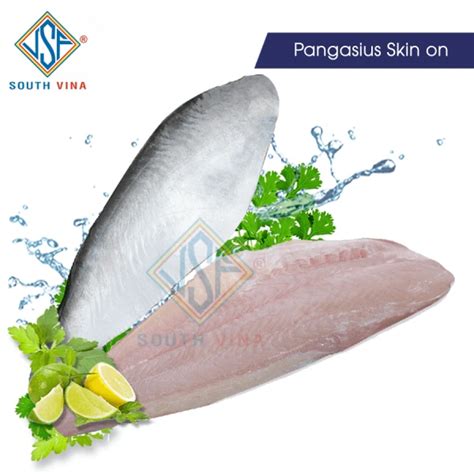 Vietnam Expo Frozen Pangasius Fillet Skin On