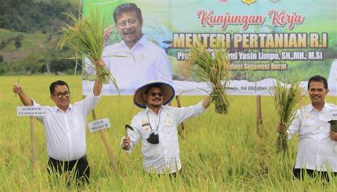 Komitmen Kementan Penuhi Kebutuhan Pangan Sepanjang Tahun 2023 Gosulsel