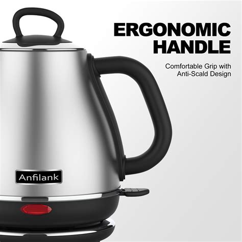 Anfilank 10l Electric Gooseneck Kettle 1500w Bpa Free Stainless Steel Auto Shut Off