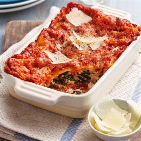 Spinach and Ricotta Lasagna