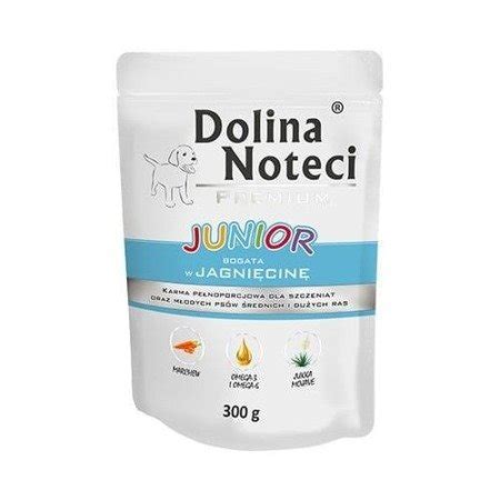 Dolina Noteci Premium Junior 300g Bogata w Jagnięcinę 300g Jagnięcina